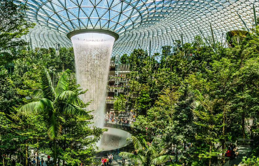 Singapore Changi Airport - City in a garden
